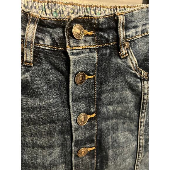 EUC Aerie Denim Skirt - Size Extra Small - Picture 4 of 6